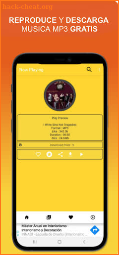 Esnaptu Tube Play Mp3 - Downloader Music screenshot