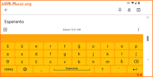 Esperanto Language Pack screenshot