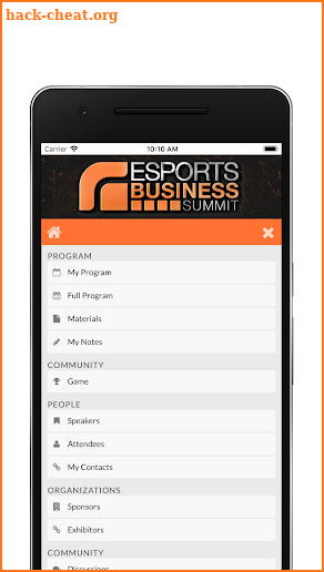 EsportsBizSummit Connect screenshot