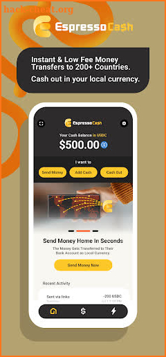 Espresso Cash screenshot