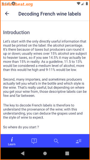 Essential French Wine screenshot
