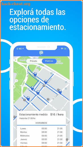 Estaciona – Busca, compara y paga estacionamiento. screenshot