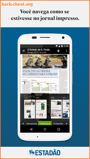 Estadão Jornal Digital screenshot