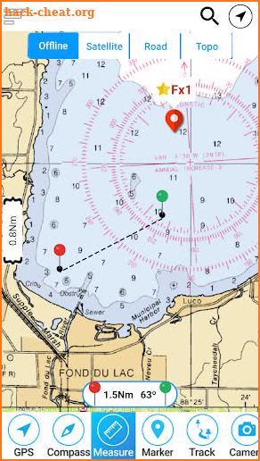 Estepona Sines Offline GPS Nautical Charts screenshot