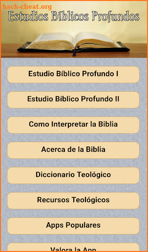 Estudios Bíblicos Profundos screenshot