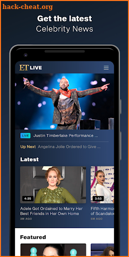 ET Live  – Entertainment News screenshot