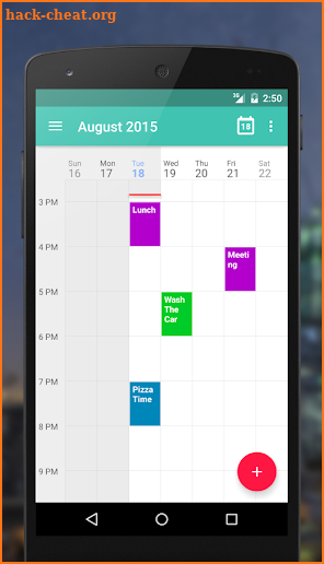 Etar - OpenSource Calendar screenshot