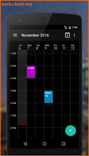 Etar - OpenSource Calendar screenshot