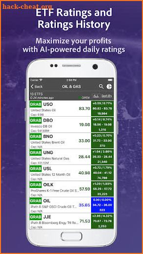 ETF Investment Trading Tracker screenshot