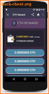 ETH Reward - Earn free Ethereum screenshot