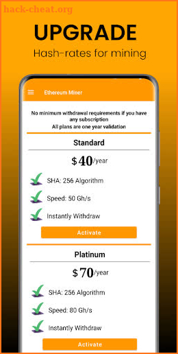 Ethereum 2.0 | Eth Mining App screenshot