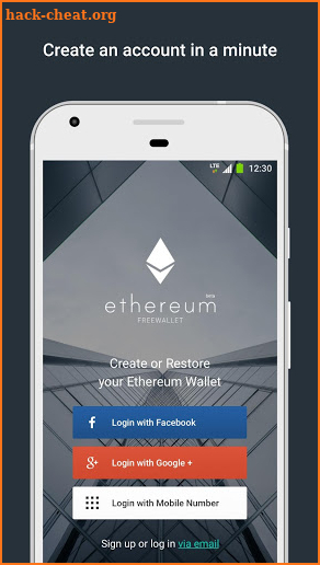 Ethereum Wallet by Freewallet screenshot