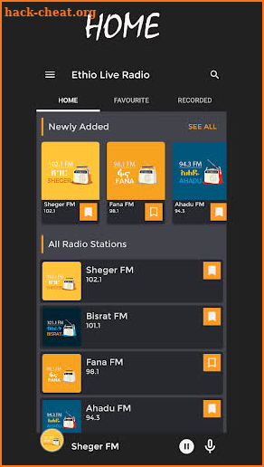 Ethio Live Radio - Stream Ethiopian Radios screenshot