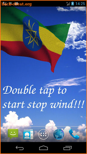Ethiopia Flag Live Wallpaper screenshot