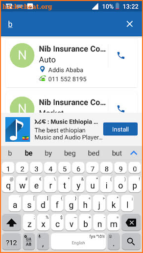 Ethiopian Phone book -Find Phone and Location screenshot