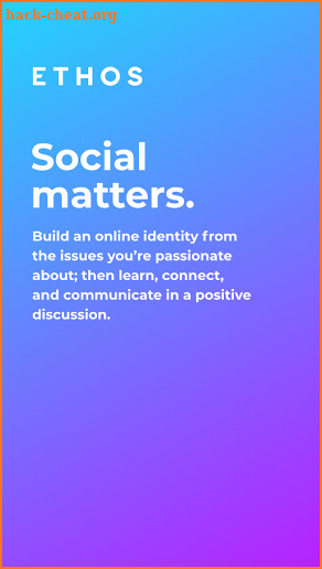 ETHOS – Social Change Network screenshot