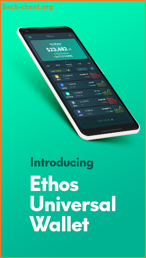 Ethos Universal Wallet screenshot