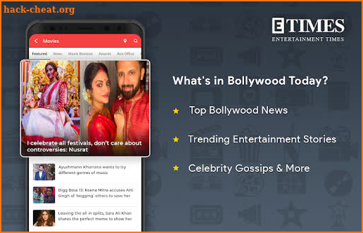 ETimes: Bollywood News, Movie Review, Celeb Gossip screenshot