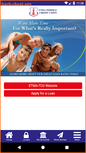 ETMA Federal Credit Union screenshot