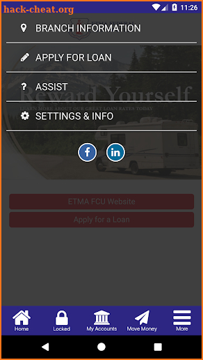 ETMA Federal Credit Union screenshot