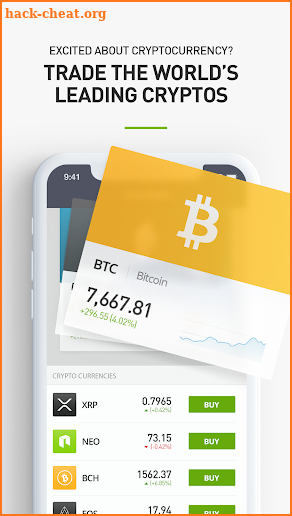 eToro Cryptocurrency Trading screenshot