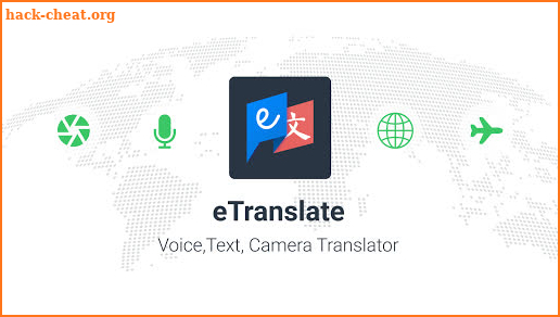 eTranslate: Voice, Text, Camera Translator screenshot