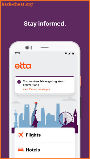 Etta for business travel screenshot