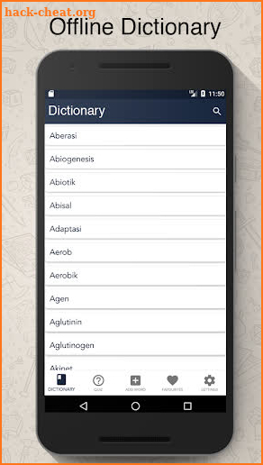 Etymology Dictionary Offline screenshot