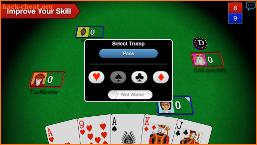 Euchre 3D screenshot