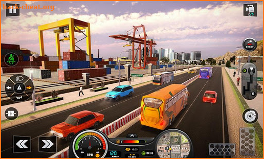 Euro Bus Driver Simulator 3D: City Coach Bus Games screenshot