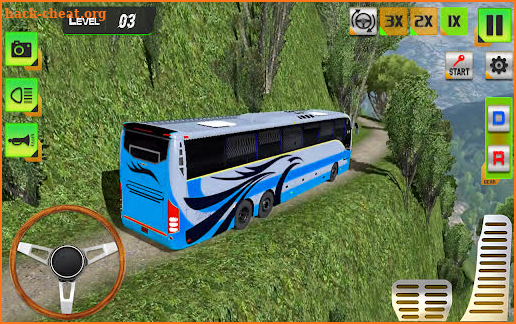 Euro Bus Driving Offroad Bus screenshot