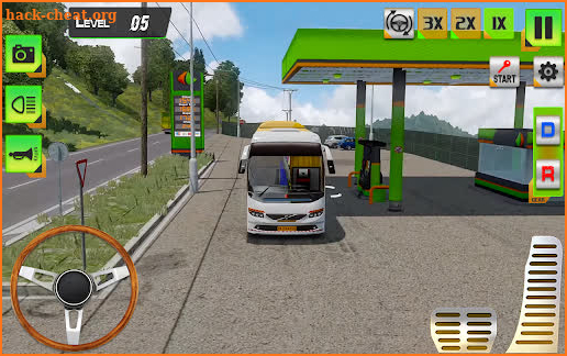 Euro Bus Driving Offroad Bus screenshot