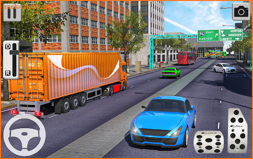 Euro Cargo Truck Driving Game screenshot