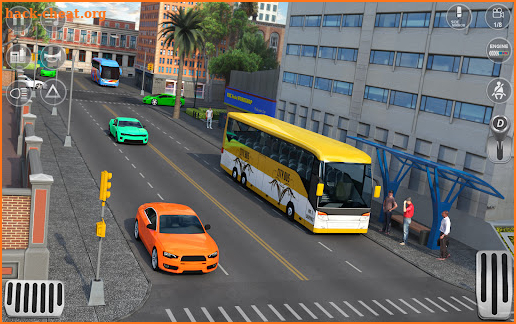 Euro Coach Bus Driving Game screenshot
