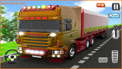 Euro Europe Truck Driving: 3D Transport Cargo Sim screenshot