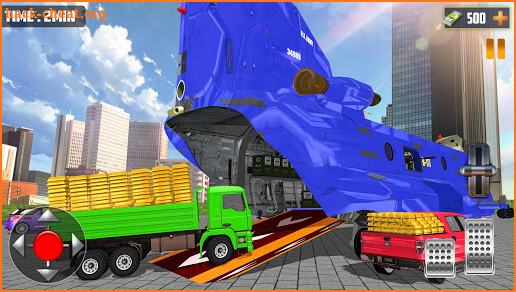 Euro Gold Truck Transport: Cargo Plane Sim 2019 screenshot