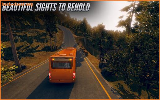 Euro Offroad Bus Driving: 3D Simulation Games 2019 screenshot