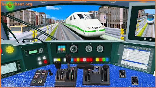 Euro Train Driver Sim 2020: 3D Train Station Games screenshot