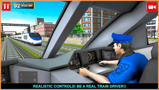 Euro Train Driving Games 2019 screenshot