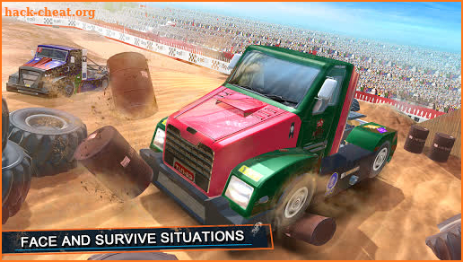 Euro Truck Demolition Derby Crash Stunts Racing screenshot