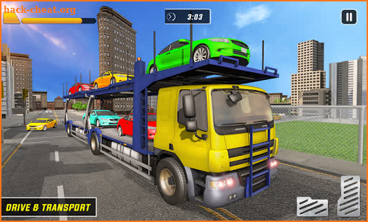 Euro Truck Driver Car Transporter Truck Simulator screenshot