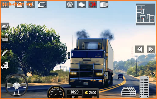 Euro Truck Driving Game 3D screenshot