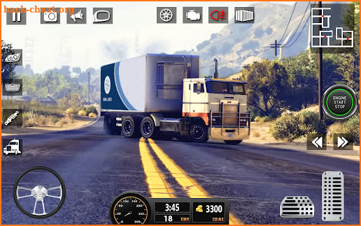 Euro Truck Driving Game 3D screenshot