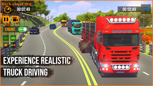 Euro Truck Driving Games Fun screenshot