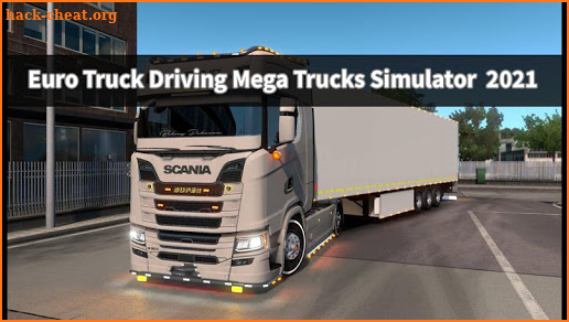 Euro Truck Driving Mega Trucks Simulator  2020 screenshot