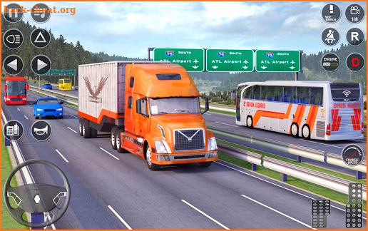 Euro Truck Driving Simulator 3D - Free Game screenshot
