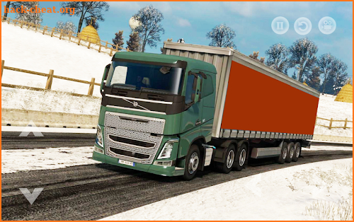 Euro Truck: Heavy Cargo Transport Delivery Game 3D screenshot