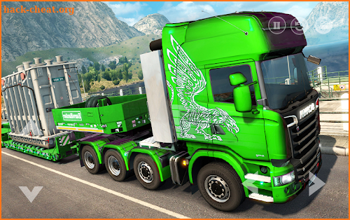 Euro Truck: Heavy Cargo Transport Delivery Game 3D screenshot