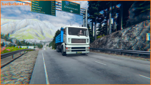 Euro truck simulator 2021: New truck driving games screenshot