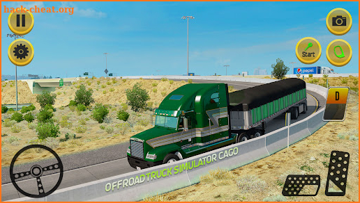 Euro Truck simulator 3d games screenshot